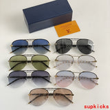 Lifestyle view of Louis Vuitton unisex sunglasses