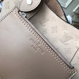 Close-up detail of modern sleek women's handbag – women's everyday handbag