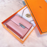  Graceful crossbody bag carried on shoulder 16