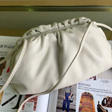 Chic Vegan Leather Handbag - Smooth Faux-Leather Exterior | Women's Everyday Carry Handbag #1739 - product detail shot (image 10) of designer-inspired handbag