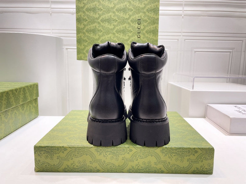 Gucci sneakers detailed view showing premium designer craftsmanship
