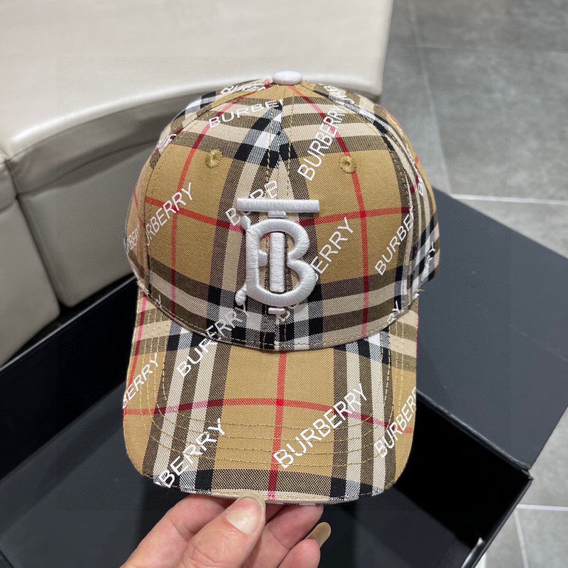 Full view of Burberry unisex cap