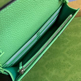 Front view of modern chic women's handbag – women's designer-style accessory