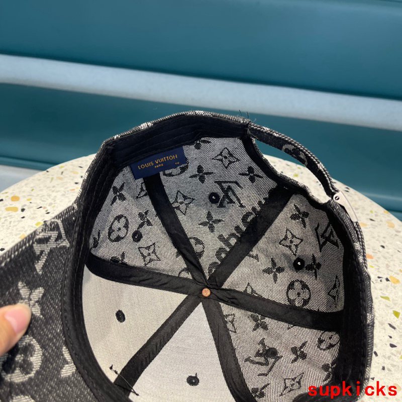 Side view of Louis Vuitton unisex cap
