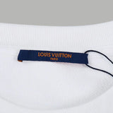Back view of Louis Vuitton luxury clothing with relaxed-fit cut