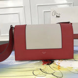 Side profile of signature elevated women's handbag – women's luxury handbag