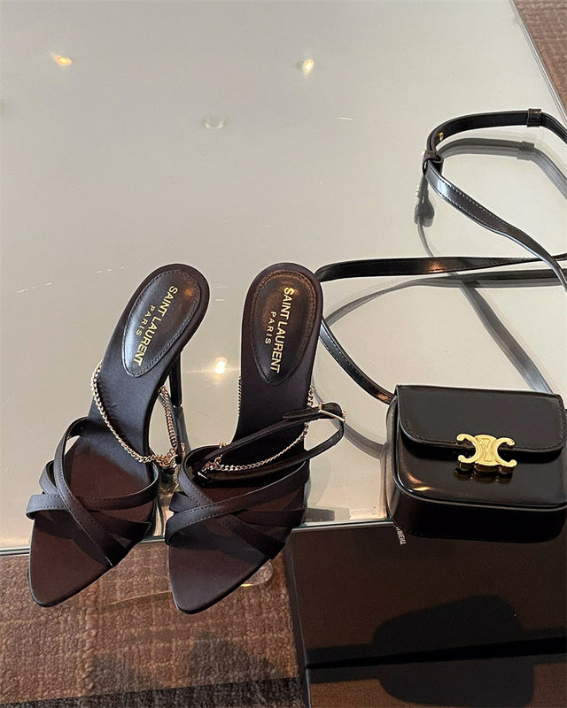 Saint Laurent luxury shoes full view — premium authentic designer style