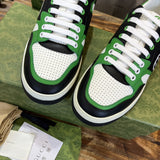 Gucci tonal black luxury sneakers view 5 chunky sole construction