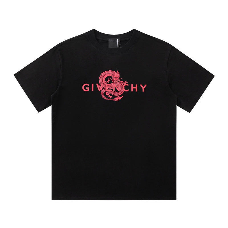 Front view of Givenchy luxury clothing with signature branding