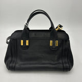 Sorantoria elegant leather Handbag top view