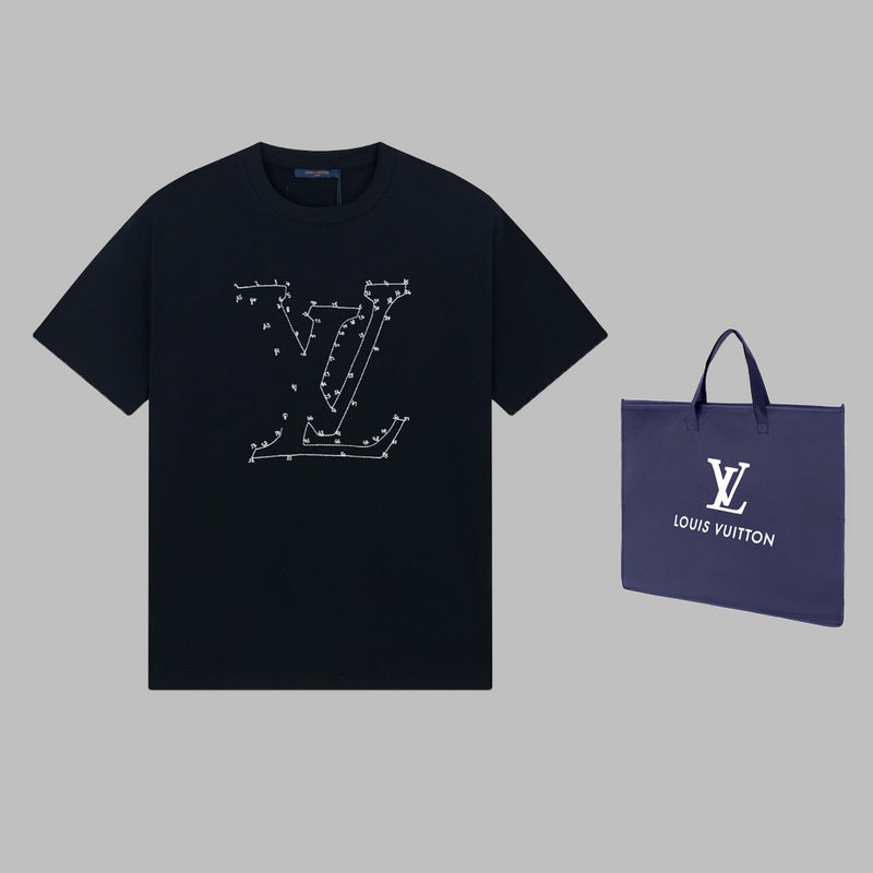 Front view of Louis Vuitton cotton t-shirt with everyday silhouette