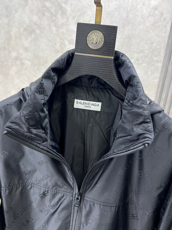 Close-up of Balenciaga designer clothing craftsmanship