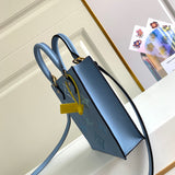 Close-up detail of classic statement women's handbag – women's designer-style accessory