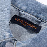 Flat lay presentation of Louis Vuitton luxury clothing with relaxed-fit cut