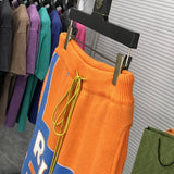 Front view of Rhude luxury clothing with relaxed-fit cut