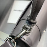 Sleek Vegan Leather Handbag - Modern Structured Build | Women's Statement Accessory #705 - styled full view (image 7) of designer-inspired handbag