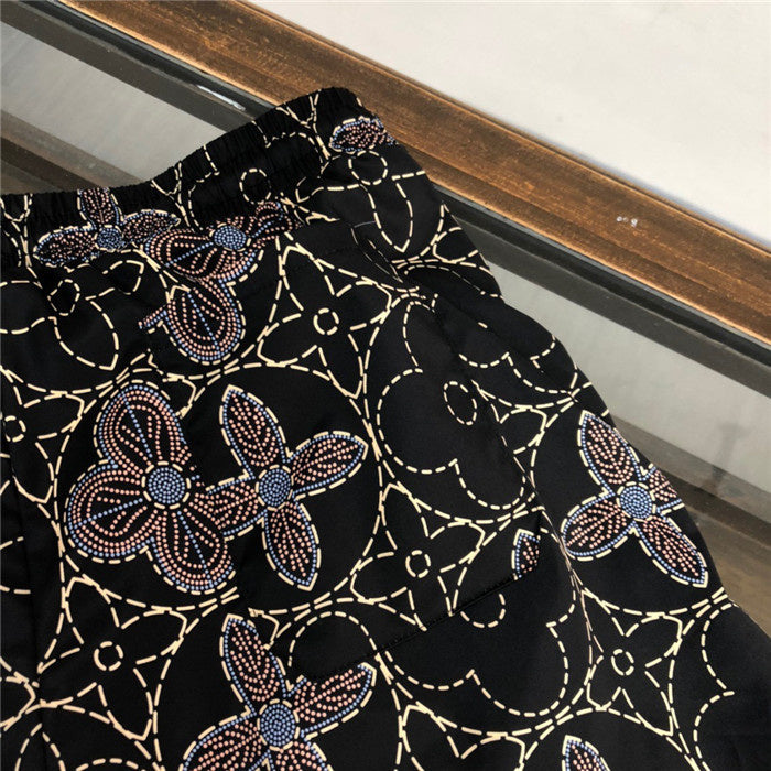Close-up detail shot of Louis Vuitton cotton t-shirt with streetwear-inspired cut