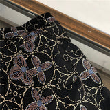 Close-up detail shot of Louis Vuitton cotton t-shirt with streetwear-inspired cut
