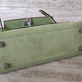 Modern bag shown from front angle