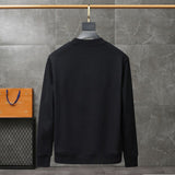 Side profile of Gucci luxury clothing with tailored silhouette