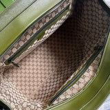 Back view of everyday-luxe modern women's handbag – women's luxury accessory