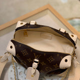 Front view of everyday-luxe sleek women's handbag – women's everyday handbag