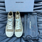Balenciaga Nude Ankle Boots - Back View