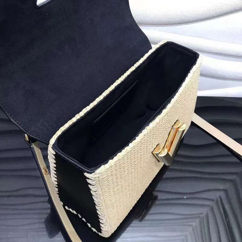Interior view of statement refined women's handbag – women's designer-style accessory