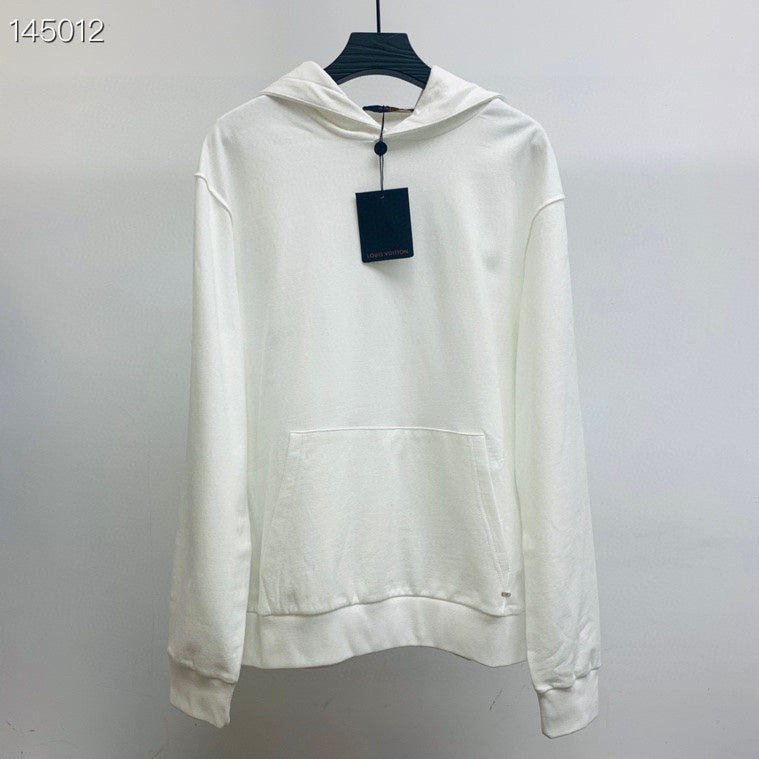 Front view of Louis Vuitton luxury clothing with relaxed-fit cut