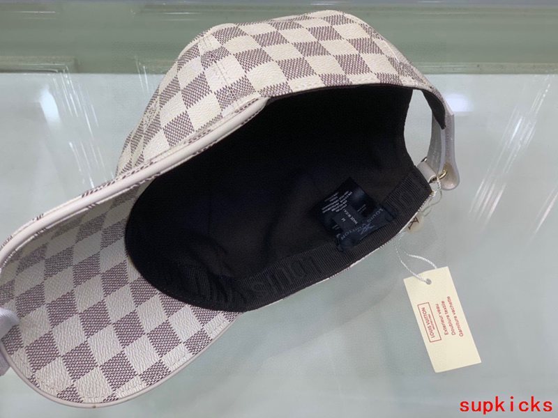 Side view of Louis Vuitton unisex cap
