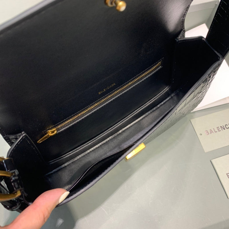 Chic Faux Leather Handbag - Premium Craftsmanship Detailing | Women's Statement Accessory #391 - alternate angle view (image 8) of designer-inspired handbag