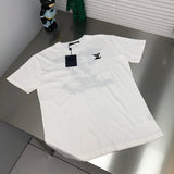Front view of Louis Vuitton cotton t-shirt with monogram-inspired silhouette