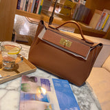 Timeless bag shown from front angle