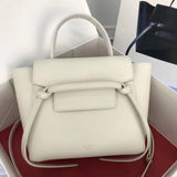 Side profile of everyday-luxe modern women's handbag – women's designer-style accessory