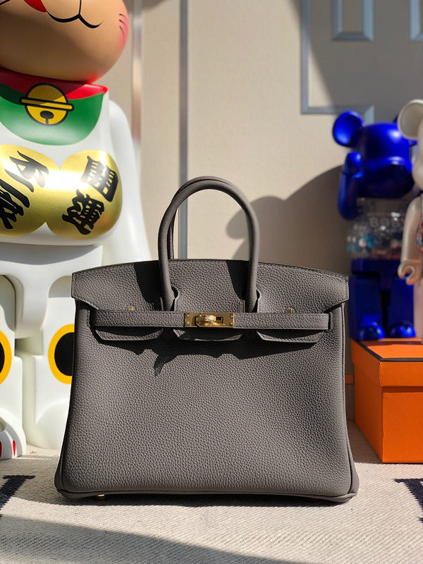 Polished bag shown from front angle
