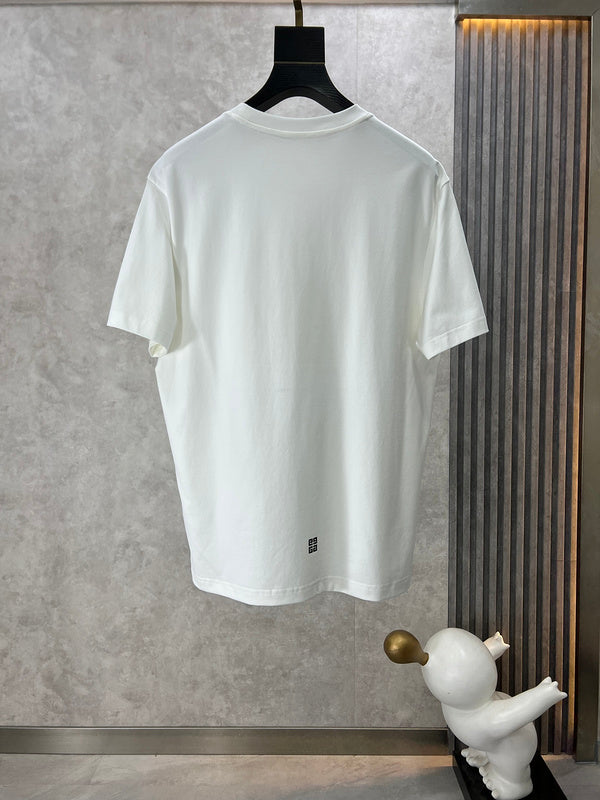 Side profile of Givenchy luxury clothing with everyday silhouette