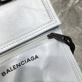 Timeless Faux Leather Handbag - Polished Finish | Women's Fashion Handbag #202 - alternate angle view (image 8) of designer-inspired handbag