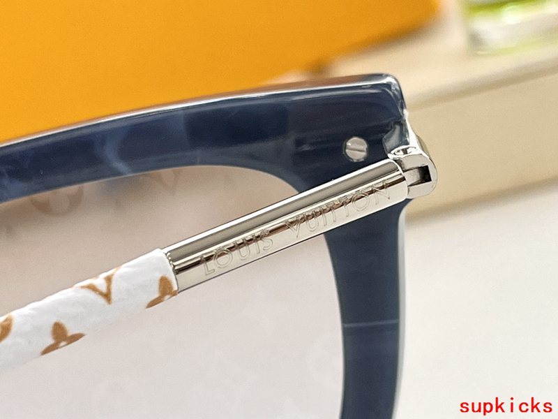 Side view of Louis Vuitton unisex sunglasses