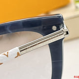 Side view of Louis Vuitton unisex sunglasses