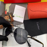 Side view of Cartier unisex sunglasses