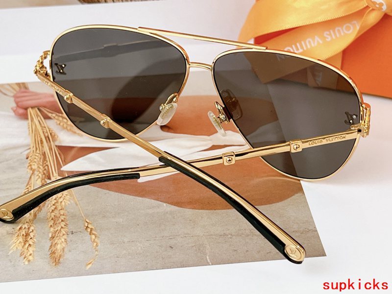 Lifestyle view of Louis Vuitton unisex sunglasses