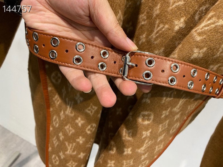 Full styled look of Louis Vuitton luxury clothing with contemporary cut