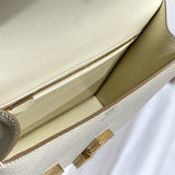 Streamlined bag shown from front angle