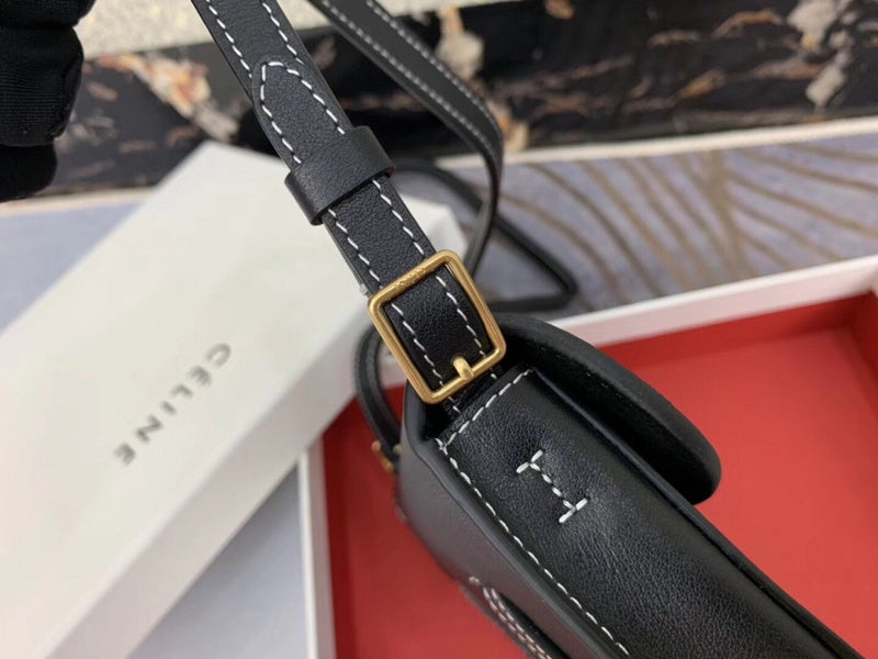 Back view of polished statement women's handbag – women's premium purse