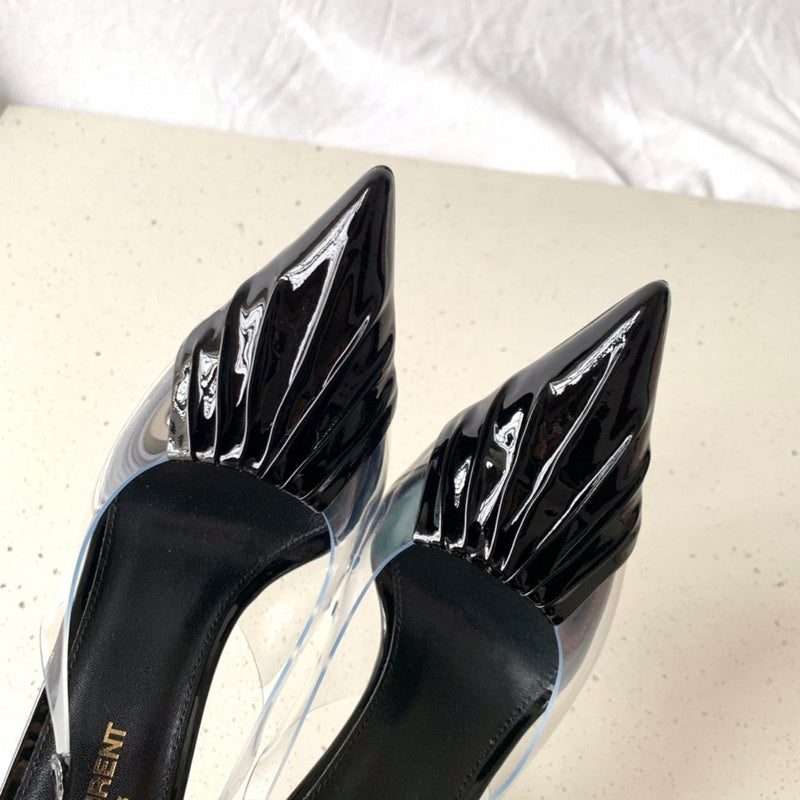 Saint Laurent luxury shoes back view — premium authentic designer style