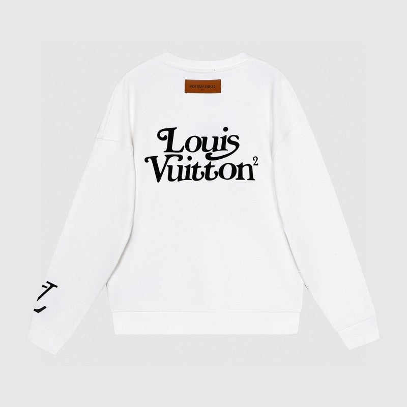 Side profile of Louis Vuitton luxury clothing with contemporary cut