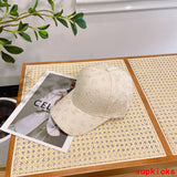 Close-up detail view of Louis Vuitton unisex cap