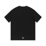 Side profile of Givenchy luxury clothing with monogram-inspired silhouette