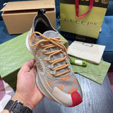 Gucci classic monochrome luxury sneakers view 5 low-top design