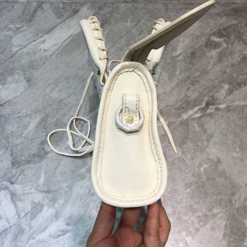 Structured Faux Leather Handbag - Premium Craftsmanship Detailing | Women's Statement Accessory #687 - interior view (image 6) of designer-inspired handbag